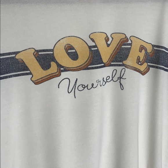 Gaze white shirt with design. Size L - Picture 3 of 4